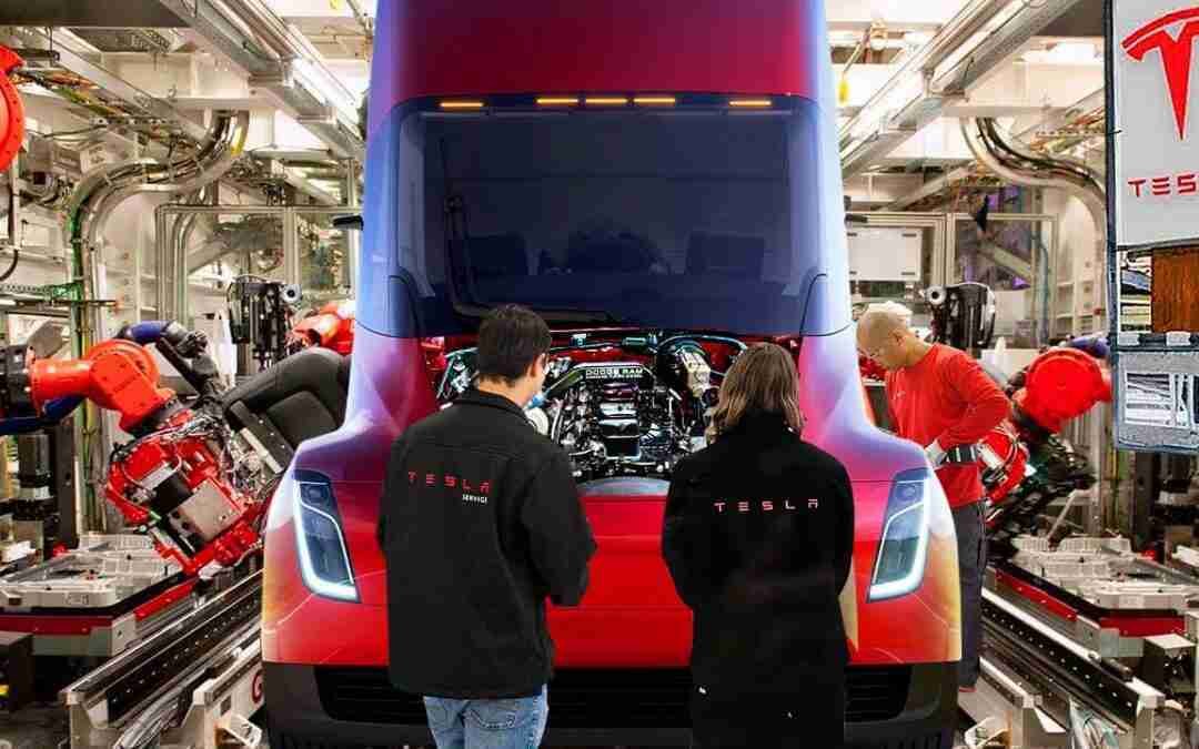 Inside Tesla's INSANE NEW $7 Billion Semi Truck Factory