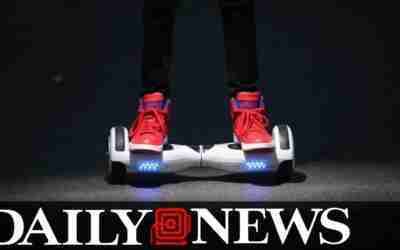 Walk or Pay a Fine: ‘Hoverboards’ are Illegal in New York City