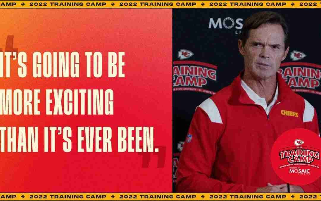 Chiefs Training Camp Opening Press Conference
