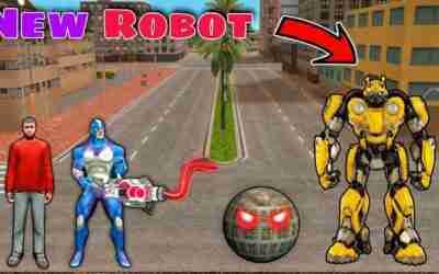 New Transformer Robot In Rope Hero || Rope Hero Vice Town New Update || Rope Hero Vice Town Game