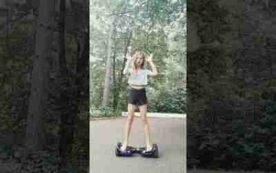 on my hoverboard