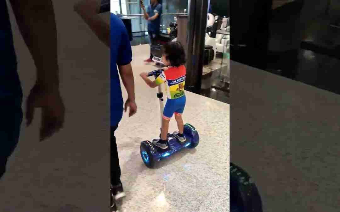 Kids on Electric Hoverboard #hoverboard #kidsfun
