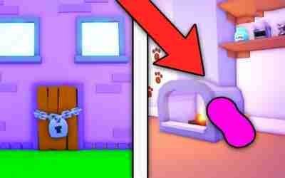 *SECRET* Room in Pet Simulator X Gives *FREE* PURPLE HOVERBOARD! (Roblox)