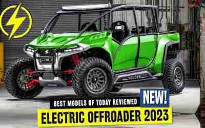 10 Upcoming Electric All-Terrain Vehicles and Side by Side Models for 2022-2023