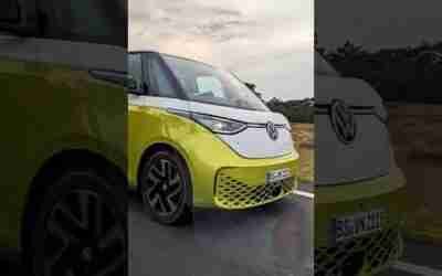 First series-production Volkswagen ID Buzz sighting on public roads ? #shorts | VW ID Buzz