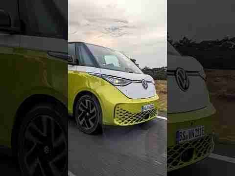 First series-production Volkswagen ID Buzz sighting on public roads ? #shorts | VW ID Buzz