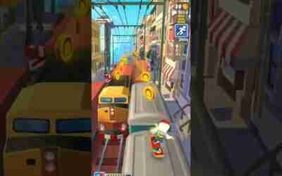 Using Hoverboards!! Subway surfers!!
