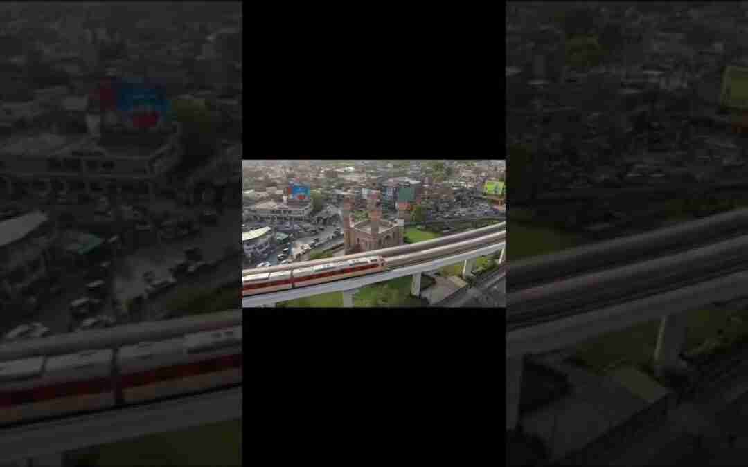 Pakistan Zindabad | Lahore metro train