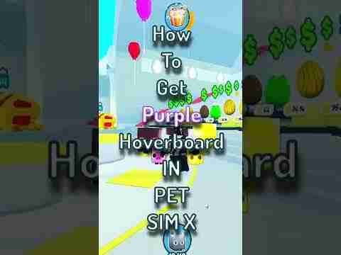 Secret Door In Pet Simulator X – Purple Hoverboard