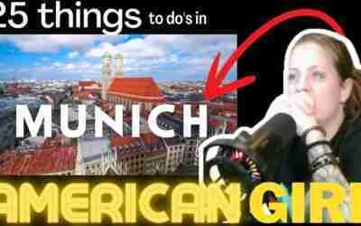 American Girl Reacts to 25 Things To Do In Munich, Germany I Travel Guide