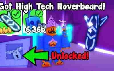 I Unlocked Secret Vault And Got High Tech Hoverboard! – Pet Simulator X Hardcore