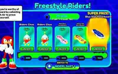 How To UNLOCK HOVERBOARDS In SONIC SPEED SIMULATOR (ROBLOX)