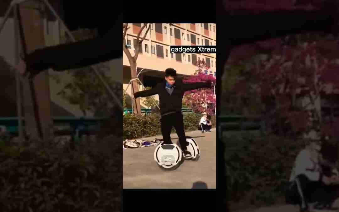 one wheel amazing hoverboard #gadgets #newtech #hoverskirt #trendingsong #shorts #trending #reels
