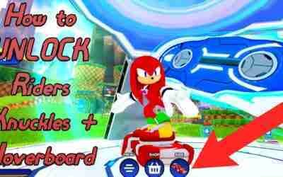 How to UNLOCK Riders Knuckles + HOVERBOARD in Sonic Speed Simulator [ Roblox]