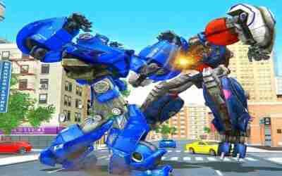Robot Action Games Real Car Transformation Robot | Android iOS Gameplay