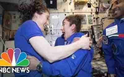 Watch Live: NASA Astronauts Conduct First All-Women Spacewalk | NBC News