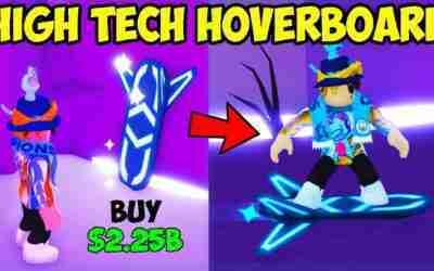 How I Unlocked HIGH TECH HOVERBOARD in Roblox Pet Simulator X