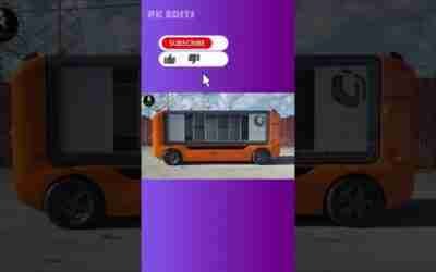 Udelv Transporter autonomous delivery vehicle #gadgets #shorts #short #subscribe #shortvideo