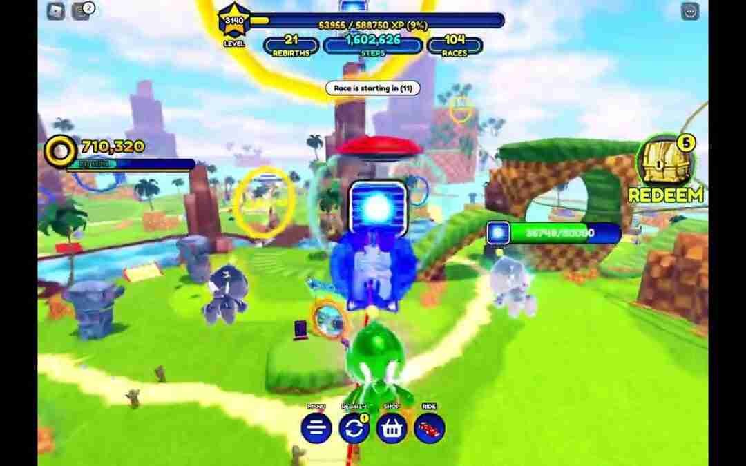 Looking at the Hoverboards Update in Sonic Speed Simulator