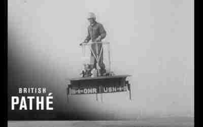 First Flying Platform – 1955 Hover Board