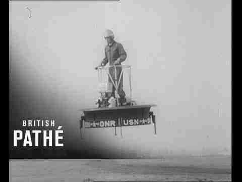 First Flying Platform – 1955 Hover Board