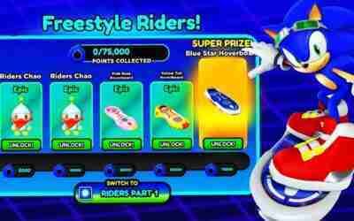 *NEW* SONIC RIDERS HOVERBOARD UPDATE EVENT in SONIC SPEED SIMULATOR! (ROBLOX)