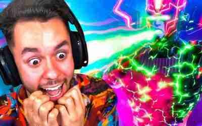 REACCIONANDO AL EVENTO FINAL DE GALACTUS EN FORTNITE – TheGrefg