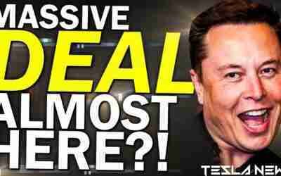 Tesla News Today! HUGE Elon Musk DOUBTER finally bends to TESLA: is A MULTI BILLION Deal CONFIRMED?