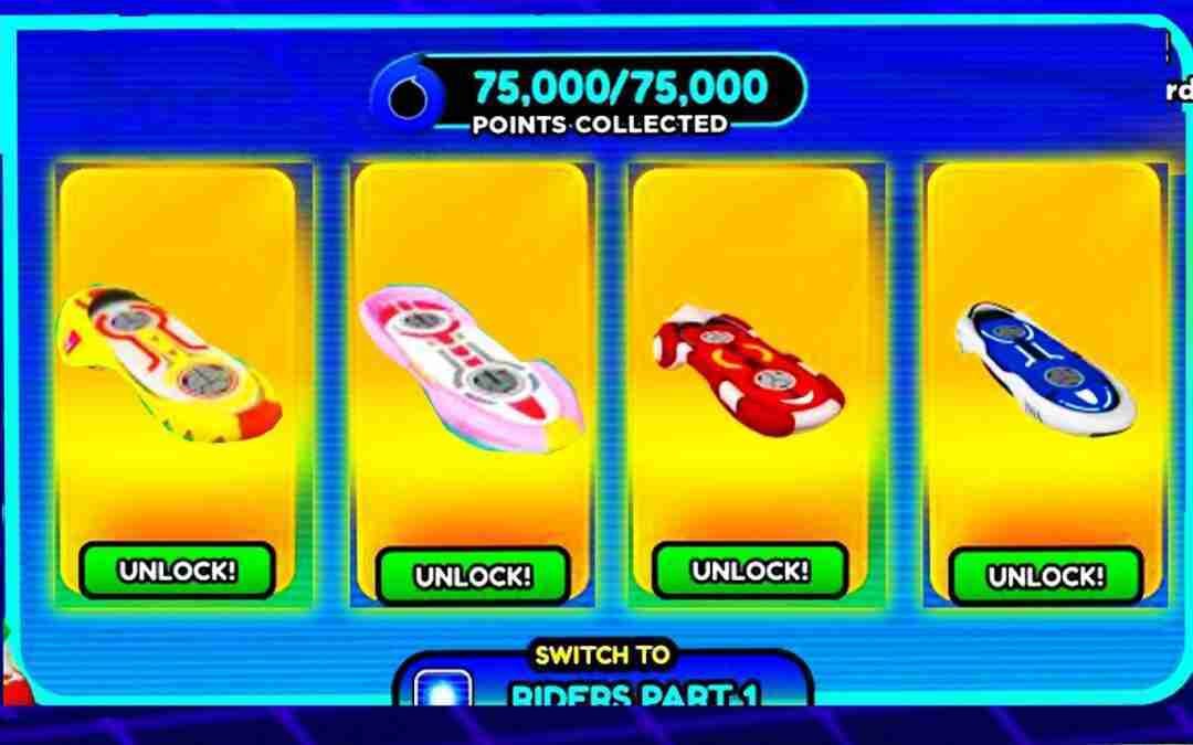 HOW TO UNLOCK *ALL* HOVERBOARDS In SONIC SPEED SIMULATOR (ROBLOX)