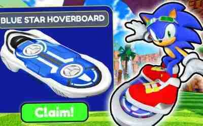 How To CLAIM HOVERBOARDS for FREE in SONIC SPEED SIMULATOR ! (Roblox) Hoverboard Event
