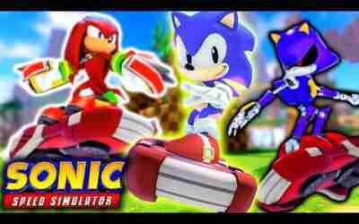 HOVERBOARD MADNESS! 4 NEW MOUNTS AND NEW KNUCKLES RIDERS SKIN! (SONIC SPEED SIMULATOR)