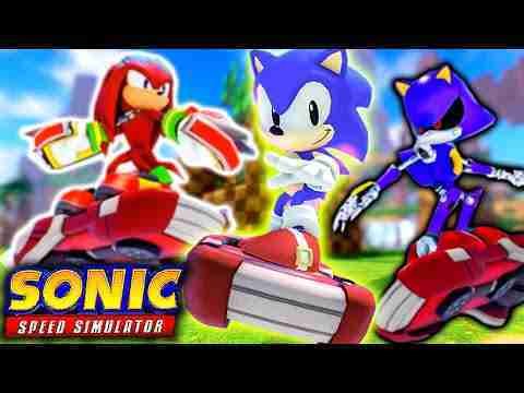 HOVERBOARD MADNESS! 4 NEW MOUNTS AND NEW KNUCKLES RIDERS SKIN! (SONIC SPEED SIMULATOR)