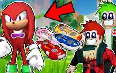 RIDER KNUCKLES + HOVERBOARDS EVENT In Sonic Speed Simulator