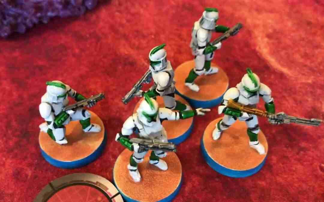 Star Wars Legion Rex vs Gar Saxon 800 pts