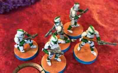 Star Wars Legion Rex vs Gar Saxon 800 pts