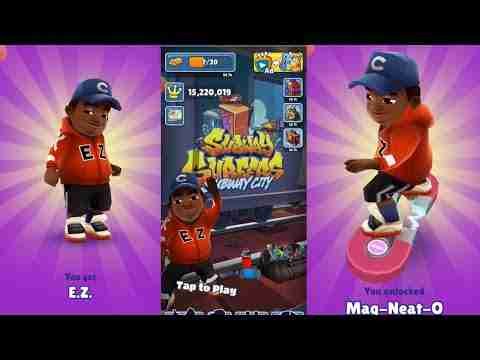 SUBWAY SURFERS SUBWAY CITY 2022 : UNLOCK E.Z. : MAG-NEAT-O :@SUBIR GAMING ZONE