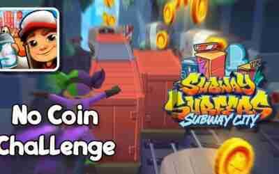 No Coin Challenge 50000 Points and 3 Hoverboards Subway Surfers Subway City 2022