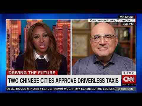 Two Chinese cities approve driverless taxis
