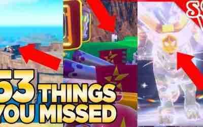 53 Things YOU MISSED in the THIRD Pokemon Scarlet and Violet Trailer Analysis