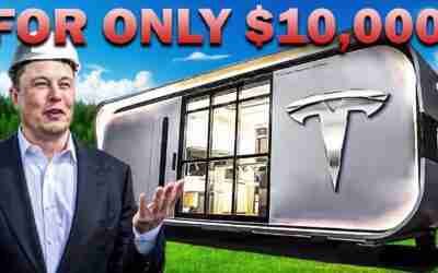 Elon Musk Tesla Released CHEAPEST House for ONLY $10,000 | Elon Musk & Space X News