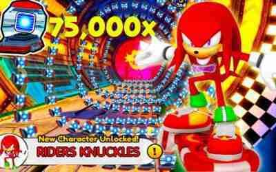 SECRET AREA For INSTANT 75K AIR ! Unlock RIDERS KNUCKLES & RED ROCK HOVERBOARD FAST Sonic Speed Sim
