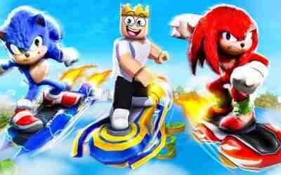 NEW SONIC HOVERBOARD In Roblox (Sonic Simulator)