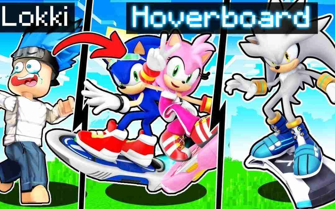 DIVENTO da LOKKI a HOVERBOARD su SONIC SPEED SIMULATOR su ROBLOX ITA!!