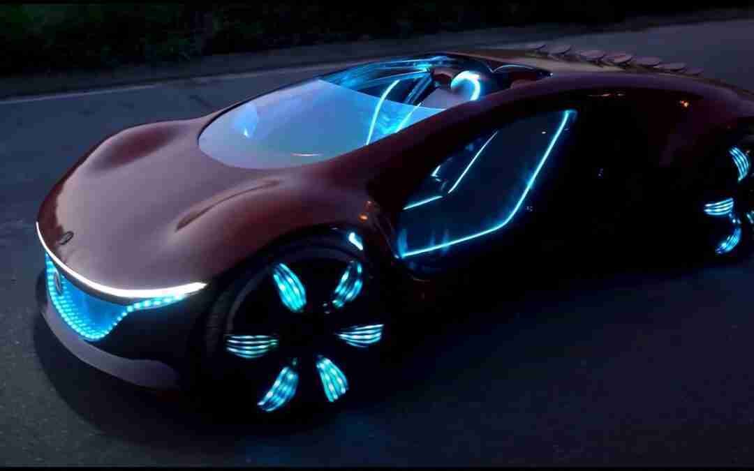 99 Days Building A Mercedes Vision AVTR For Me #car #mercedes