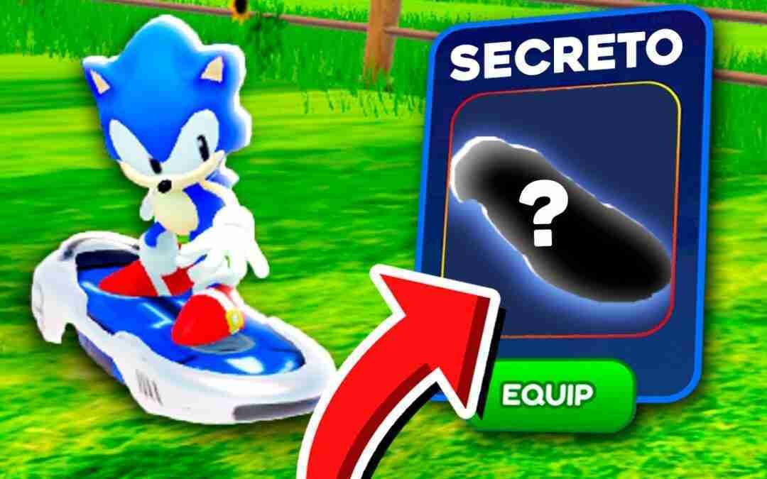 O HOVERBOARD SECRETO do SONIC SPEED SIMULATOR