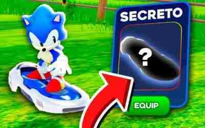 O HOVERBOARD SECRETO do SONIC SPEED SIMULATOR