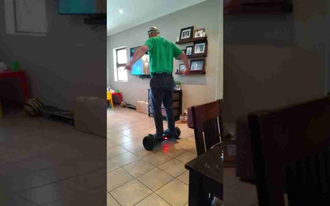 Hoverboard fall