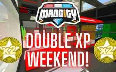 DOUBLE XP WEEKEND & FREE PRIVATE SERVER! Easily Grind to MILLIONS in Mad City Chapter 2!