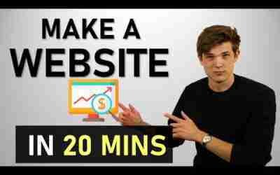 How To Build A Website in 20 Minutes (WordPress Tutorial 2021)