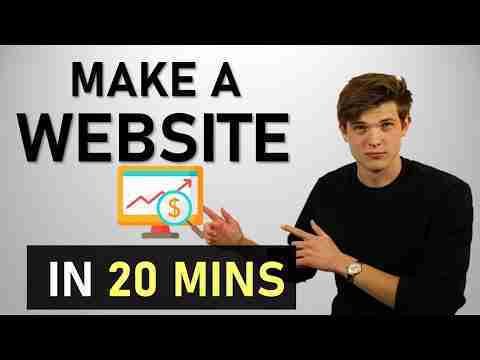 How To Build A Website in 20 Minutes (WordPress Tutorial 2021)